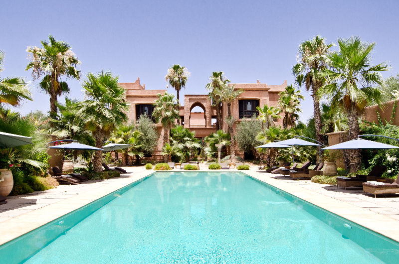 Tigmiza Boutique Hotel & Spa Ouled Jelal Exterior foto The swimming pool at the hotel