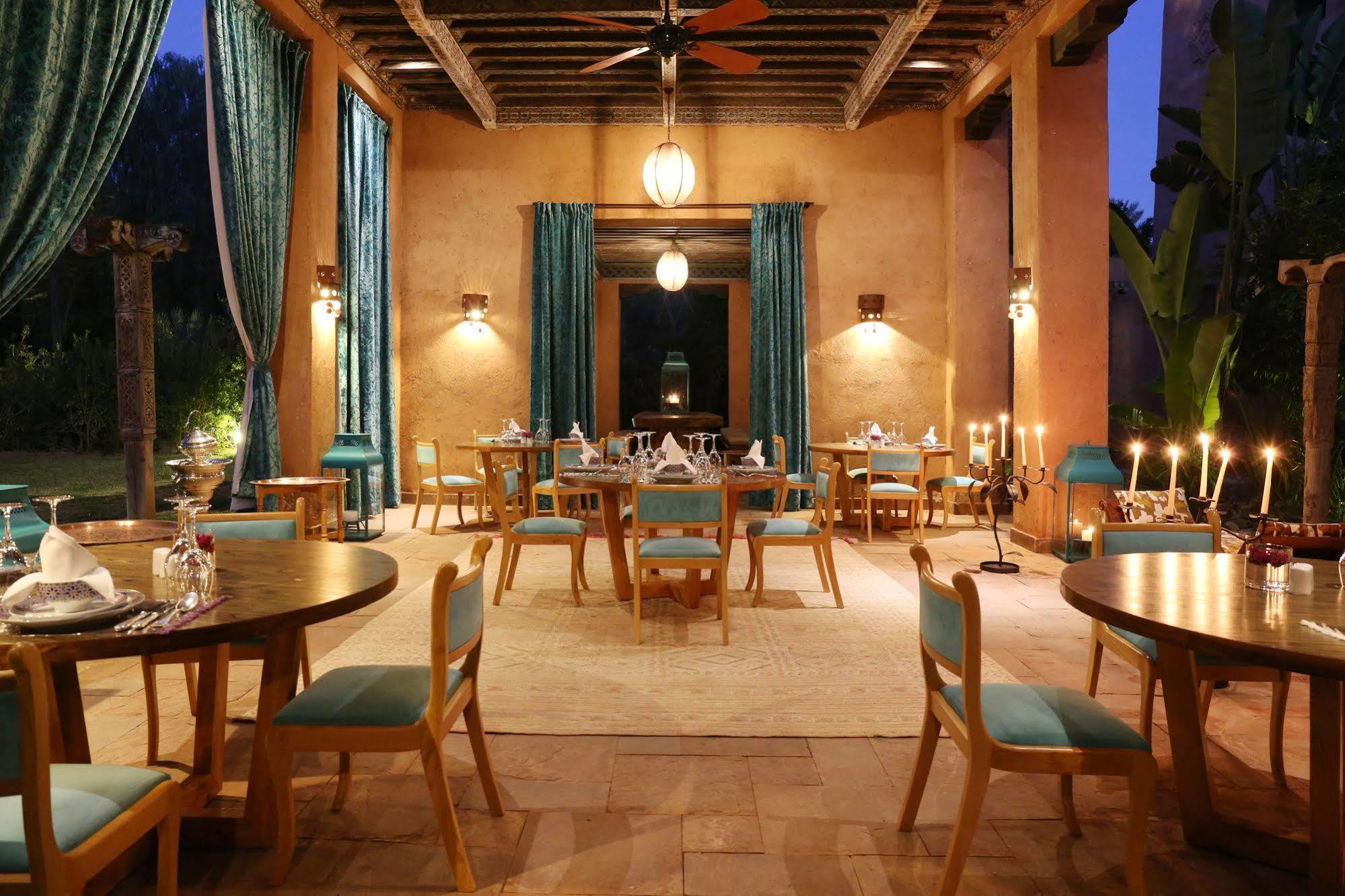 Tigmiza Boutique Hotel & Spa Ouled Jelal Exterior foto Restaurant at the Hotel Amanjena
